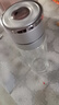 双层加厚玻璃杯高硼硅保温杯带茶隔男士水杯茶水分离耐热450mL 【弹盖款】双层加厚-钢本色350ml 实拍图
