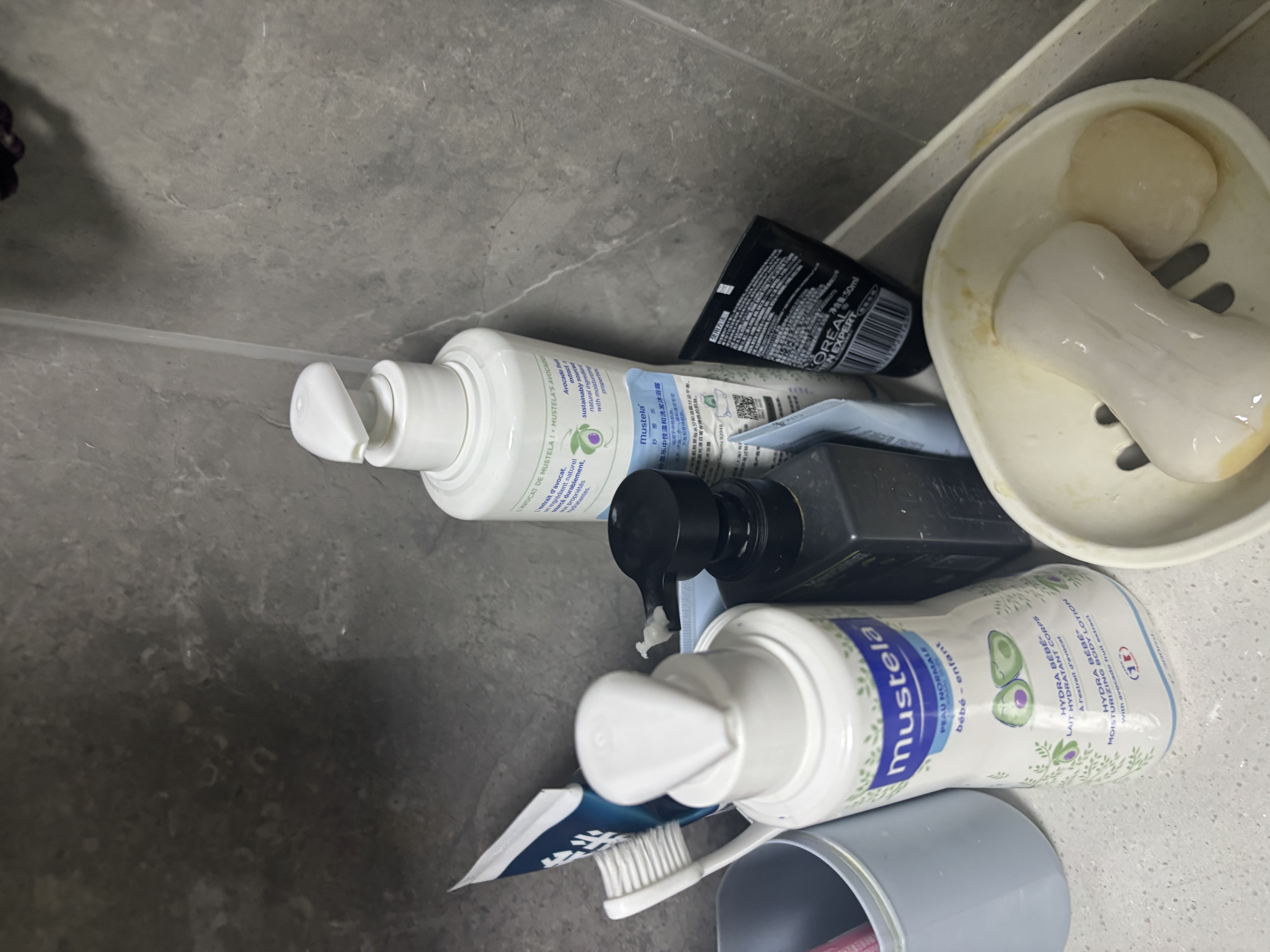 妙思乐儿童洗发水沐浴露婴儿洗沐二合一500ml+身体乳300ml洗沐套装 实拍图