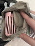 可爱壁挂式首饰盒收纳多功能厨房浴室小挂篮免打孔挂墙首饰盒小号 粉色大嘴挂壁收纳盒 实拍图