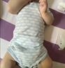 优衣库婴幼儿网眼包臀衣/短袖/1件装宝宝衣服连体衣481772 63 天蓝色 70cm 实拍图
