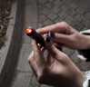 若烟火折子吹一吹打火机充电防风檀木创意点烟器稀奇古怪新年生日礼物 实拍图