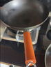 美的（Midea）铁锅炒锅 无涂层精铁炒菜锅煎锅家用燃气灶电磁炉通用礼品 实拍图