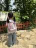 耐克儿童双肩包 小巧玲珑旅行包书包休闲包DR6091-019 灰紫 实拍图