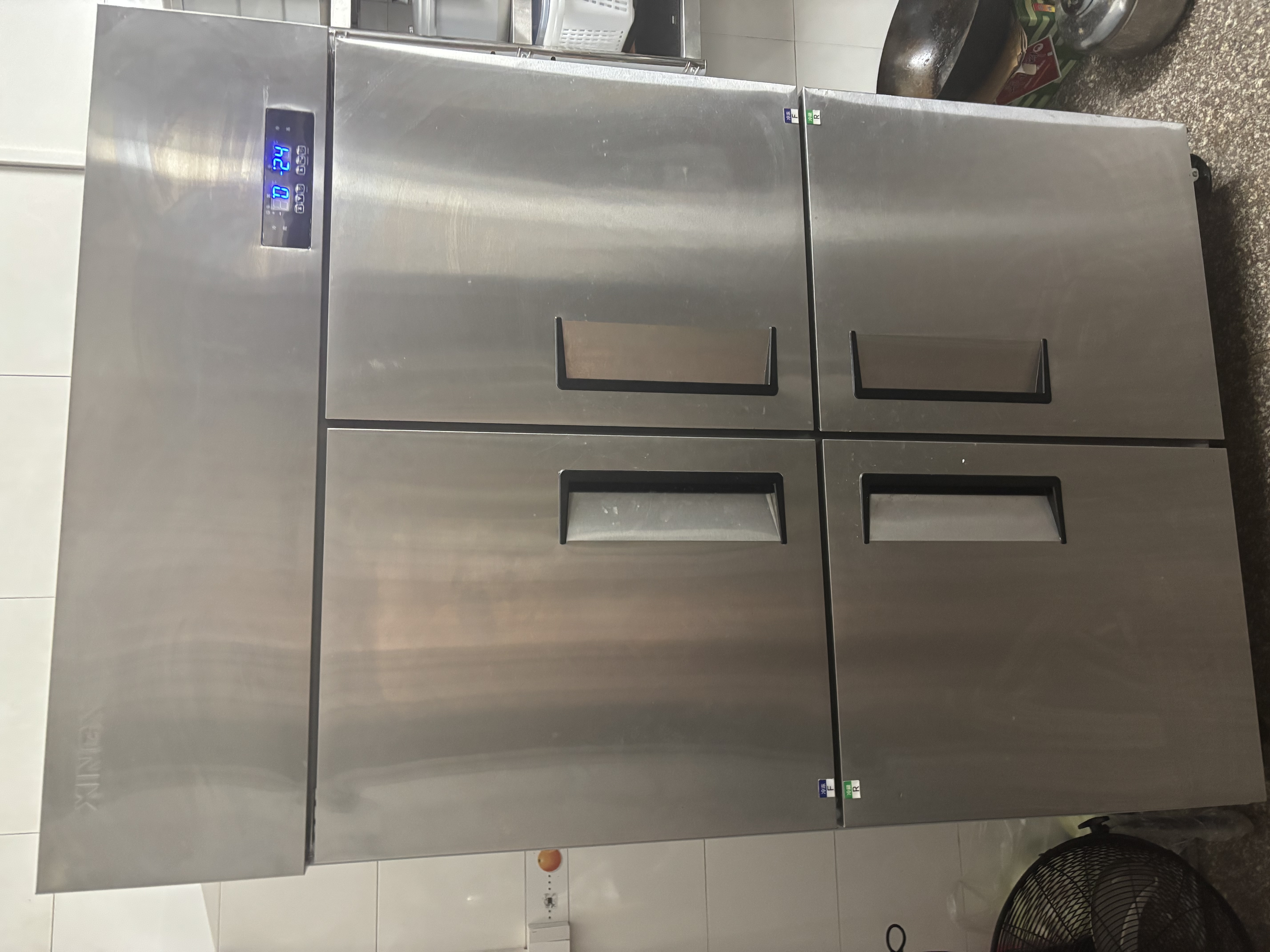 星星四门冰箱商用六门冰柜厨房大容量四门立式商用冰柜饭店酒店双温冷藏冷冻保鲜柜 全铜管-22℃丨双温920升KCD-1271GT4 实拍图