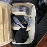 尼康（Nikon）原装定制 半软 黑色/米色单反相机包 单肩斜跨摄影包 用于 适用尼康Z6 Z7 Z5 Z50微单相机（一机两镜 实拍图