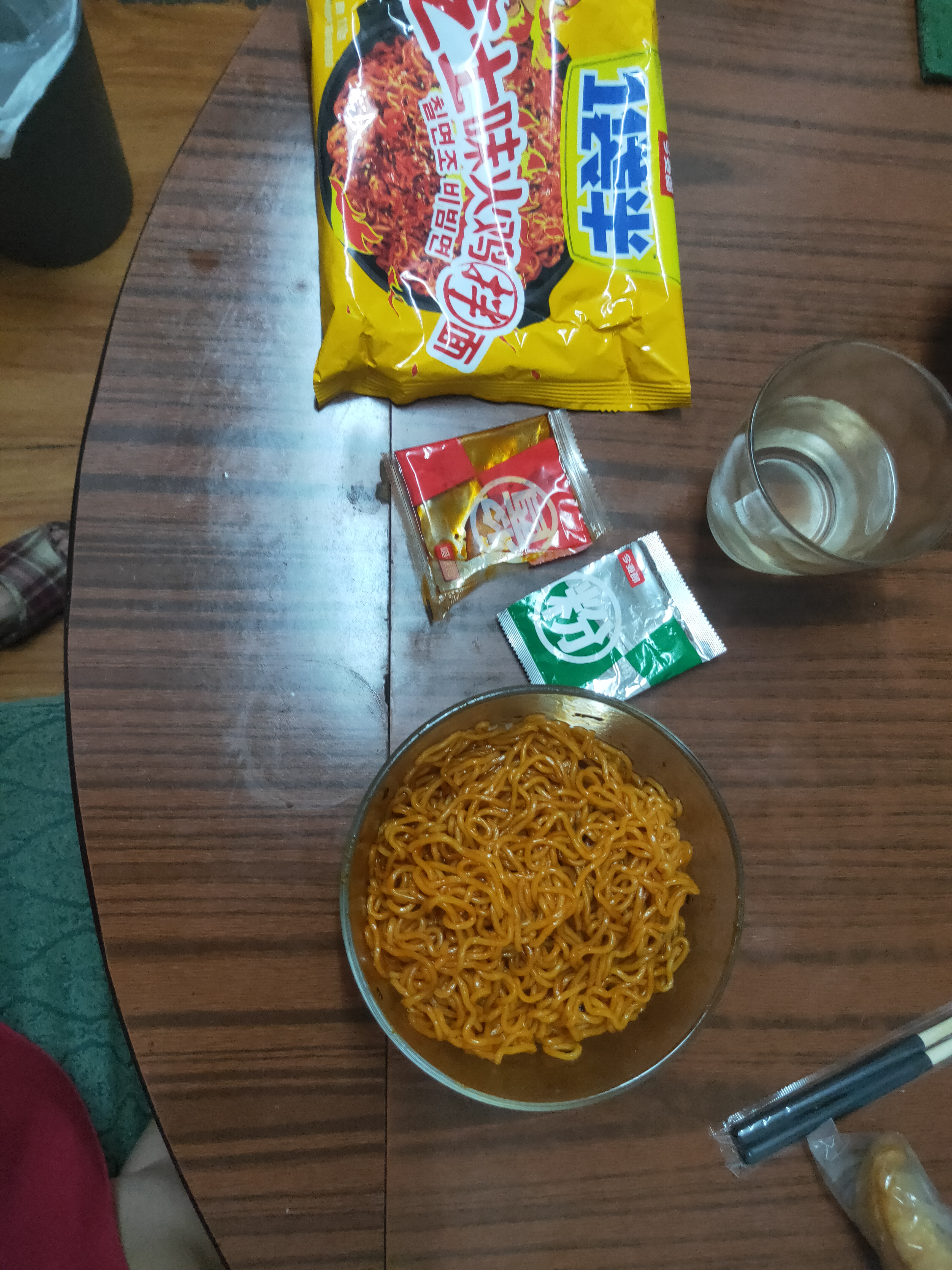 今麦郎火鸡面 拌面速食方便面一袋半芝士口味 泡面早餐零食5连包 实拍图