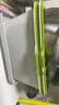 茶花沥水篮家用双层洗菜篮厨房洗菜篮洗水果便携家用洗水果盘官方正品 绿色双层沥水篮【大号】 实拍图
