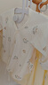 爱宝适婴儿衣服夏季新生儿半背衣宝宝家居服和尚服可爱草莓T167 52码 实拍图