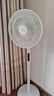 美的（Midea）【幸运草安睡1S】直流变频语音遥控电风扇家用卧室静音落地式风扇台式抗菌大风力一级能效节能电扇 实拍图