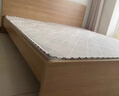 全友家居 北欧原木风主卧室家用双人大床1.8米x2米现代简约板式床家具 实拍图