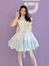 唐努乌现货【天鹅绒】lolita套装春款小清新礼服哥特风公主裙洛丽塔 【天鹅绒】单裙子+飞机盒 M 【90-115斤】 实拍图