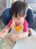 PUTOT宝宝围兜硅胶婴儿童吃饭围嘴加大加宽防水罩衣辅食蛋花饭兜 实拍图