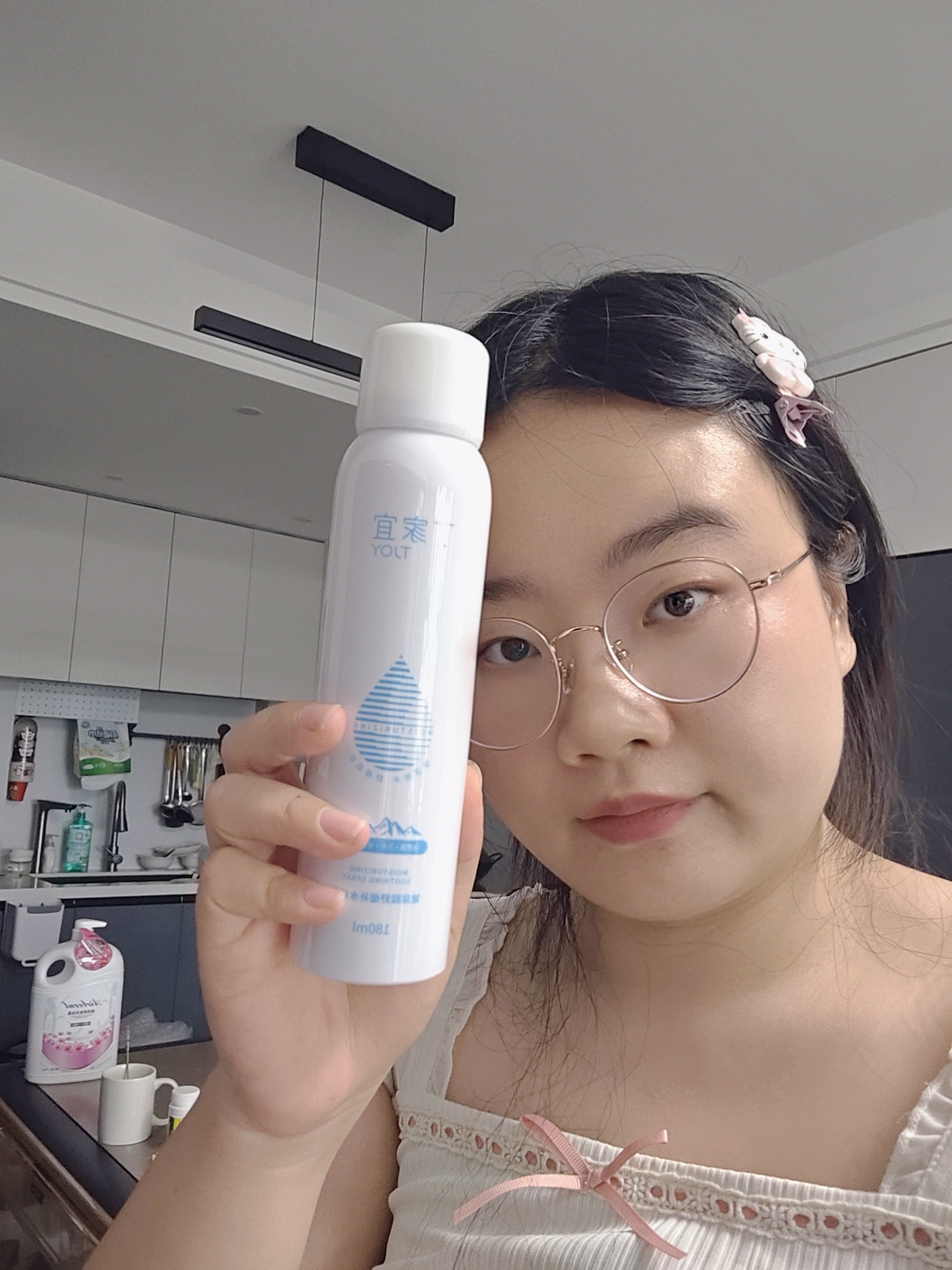 丁家宜（TJOY）玻尿酸舒缓补水喷雾180ml保湿爽肤水深层锁水湿敷水老牌国货护肤 实拍图