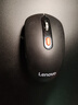 联想（Lenovo）无线蓝牙双模鼠标便携办公鼠标 人体工程学设计适用台式机一体机笔记本平板 Howard Mouse 2022黑 实拍图