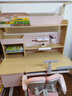龙承匠人儿童学习桌椅套装J120实木可升降写字书桌中小学生6-18岁课桌椅子 1.2米实木+光谱大路灯+追背椅粉 赠学习大礼包 实拍图