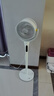 艾美特（AIRMATE）【轻音安睡】电风扇新款家用驱蚊台式空气循环扇卧室客厅超静音节能AI语音智能遥控落地扇 SQR258 实拍图