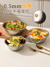 美厨（MAXCOOK）316L不锈钢汤盆汤碗28cm 加厚加宽加深 可用电磁炉 MCWA1670 实拍图