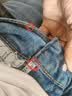 真维斯（Jeanswest）牛仔裤男春夏季薄款2026新款天丝舒适修身直筒高端潮牌休闲裤子男 浅蓝【天丝薄款】 28 码(2尺1) 【建议90-100斤】 实拍图