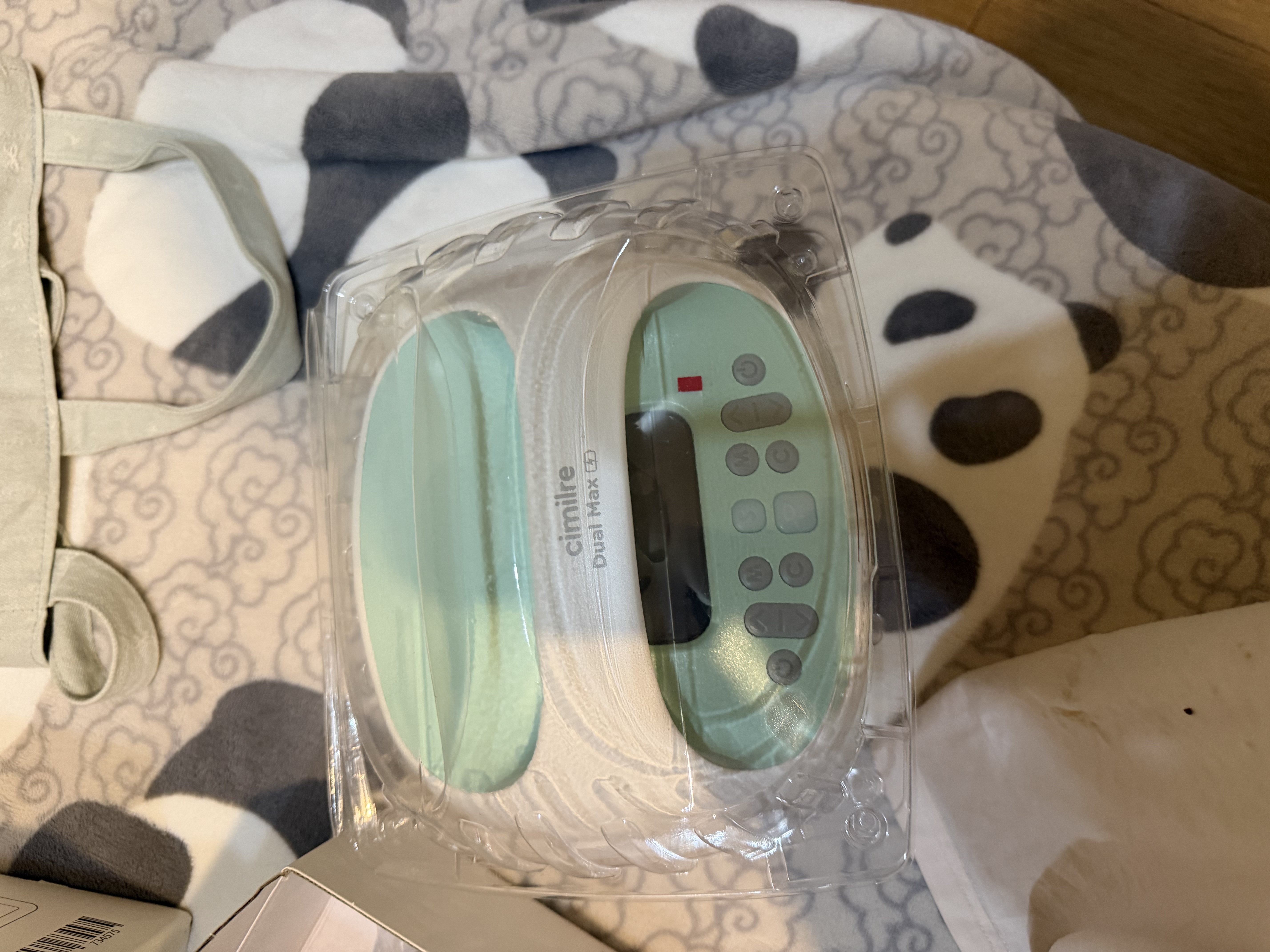 喜咪乐（CIMILRE）韩国原装进口双动力专业电动双边吸奶器可配免手扶S7升级吸乳器S9 s9 实拍图