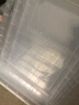 禧天龙直角收纳箱加厚塑料衣物玩具搬家整理箱大号 20L透明3个装 实拍图
