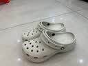 卡骆驰（CROCS）新款厚底云朵洞洞鞋送女友礼物206750 骨白色 37 -38 实拍图