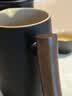 京东京造  旅行茶具 便携旅行茶具茶杯户外茶具整套黑陶舟山 一壶四杯 实拍图