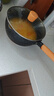 京东京造 小奶锅煮面汤锅 麦饭石色不粘锅雪平锅蒸煮泡面辅食锅 带盖20cm 实拍图