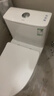 九牧（JOMOO） 马桶家用抗菌一级水效卫生间虹吸式坐便器缓降盖板防臭抽水坐厕 【镇店升级无棱】11370-400坑距 实拍图