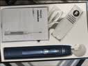 飞利浦（PHILIPS）【教师节礼物】钻石5系智能语音Ai导航电动牙刷  全年装礼盒5刷头  送男士/女友 HX5681/01BP蓝 实拍图