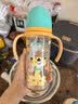 贝亲（Pigeon）PPSU双把手防胀气奶瓶330ml 绅士豹 L号奶嘴 6月+ AA223 实拍图