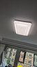 美的（Midea）LED吸顶灯现代轻奢客厅餐厅灯具仿水晶灯饰智能客厅灯140瓦包安装 实拍图