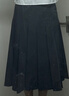 优衣库宽褶中裙女装/半身裙裙子488364 490693 488364/08深灰色 XS 实拍图