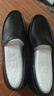 红蜻蜓休闲鞋男26夏季真皮透气软底商务镂空休闲皮鞋WTA74231L黑色41 实拍图