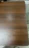 桦林语加固电脑桌台式家用卧室一体写字现代简约书桌学习办公室电竞桌子 黑架子+古橡木【16MM厚加固款】 长80宽60高75cm 实拍图