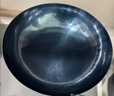 臻三环铁锅平底煎锅烤肉煎锅无涂层不易粘锅小平底锅辅食厨具 烤蓝木把 20cm 实拍图