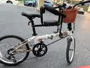 大行（DAHON）经典D6折叠自行车20英寸6速成人休闲单车 KBC061 白色 实拍图