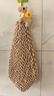 洁丽雅（Grace）雪尼尔擦手巾26*26cm*2条马上有钱加厚吸水速干挂式吸水巾 实拍图