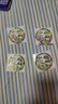 明恩鲤鱼莲花图贴卫生间金属贴莲花净秽生财贴鞋柜贴大门对厕所在西北 鲤鱼荷花贴-4张 实拍图