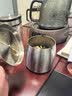 云穗不锈钢烟灰缸防风潮流防飞灰创意带烟柱盖家用客厅办公室酒吧烟缸 加高大号烟灰缸（带烟柱带盖） 实拍图