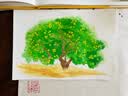 宝虹水彩本四面封胶绘画本水彩纸学院级画纸手绘画画美术生棉浆16K/中粗300g(260X180mm)艺考艺考 实拍图