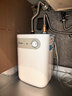 美的（Midea）【珐琅无缝内胆】5升储水式电热水器小厨宝家用洗碗洗菜安全1650W速热厨房台下热水宝F05-15A1(S) 实拍图