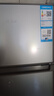海尔（Haier）冰箱小型二门办公室迷你小冰箱节能直冷家用租房家电冷藏冷冻超薄双开门省电小型冰箱 118升、360°立体制冷、低温补偿 实拍图