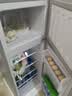 奥克斯小冰箱家用小型迷你冷藏冷冻两用出租房宿舍用节能省电寝室办公室电冰箱 【一级能效】186银色【高效保鲜 铜管速冷】70L 实拍图