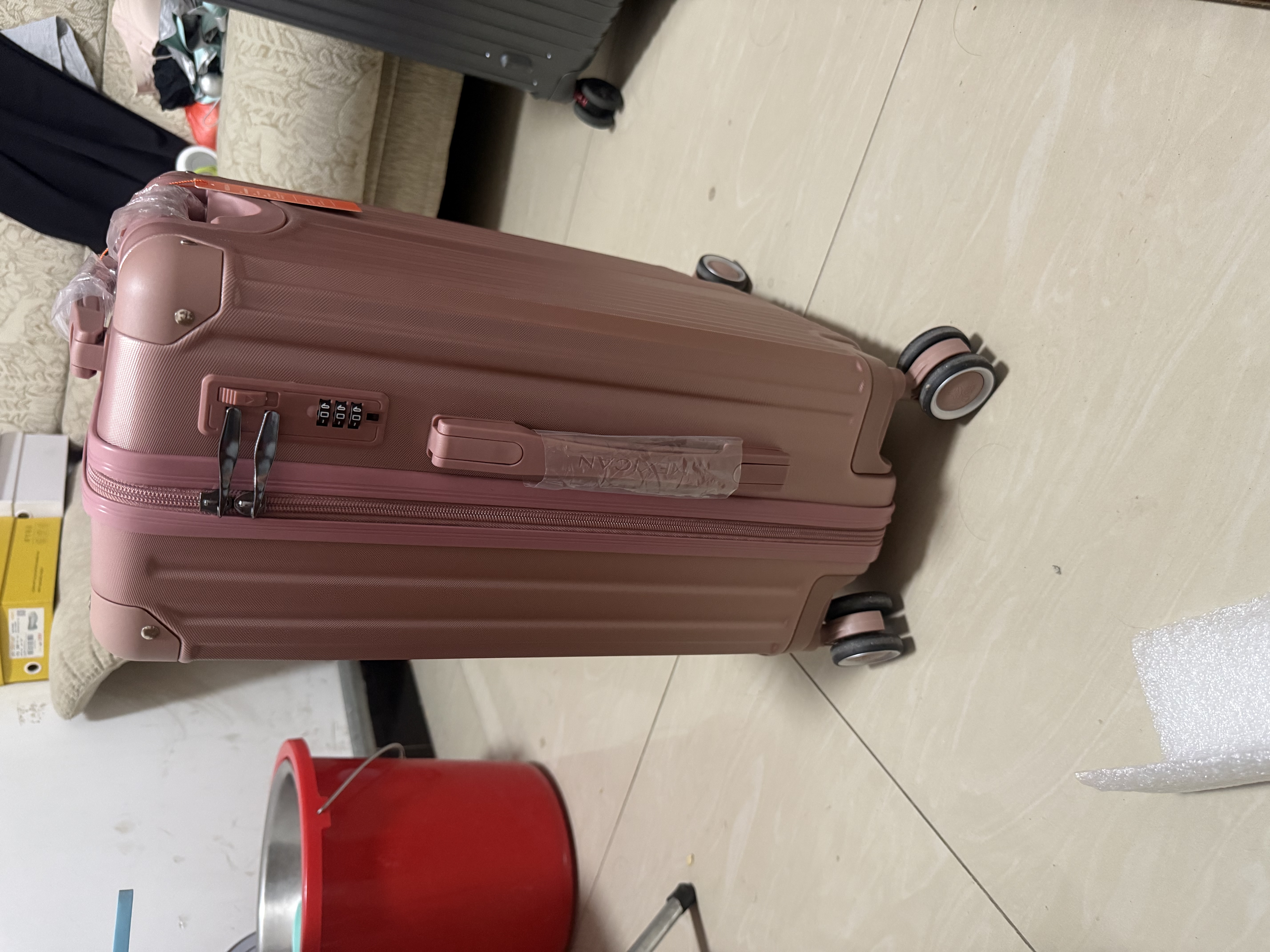 稻草人行李箱20英寸小型男女万向轮拉杆箱密码箱旅行皮箱子免托运登机箱 实拍图