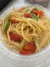特美居（temeiju）一次性盘子塑料深盘装菜硬质加厚碟子菜盘透明大号圆盘22cm*50只 实拍图