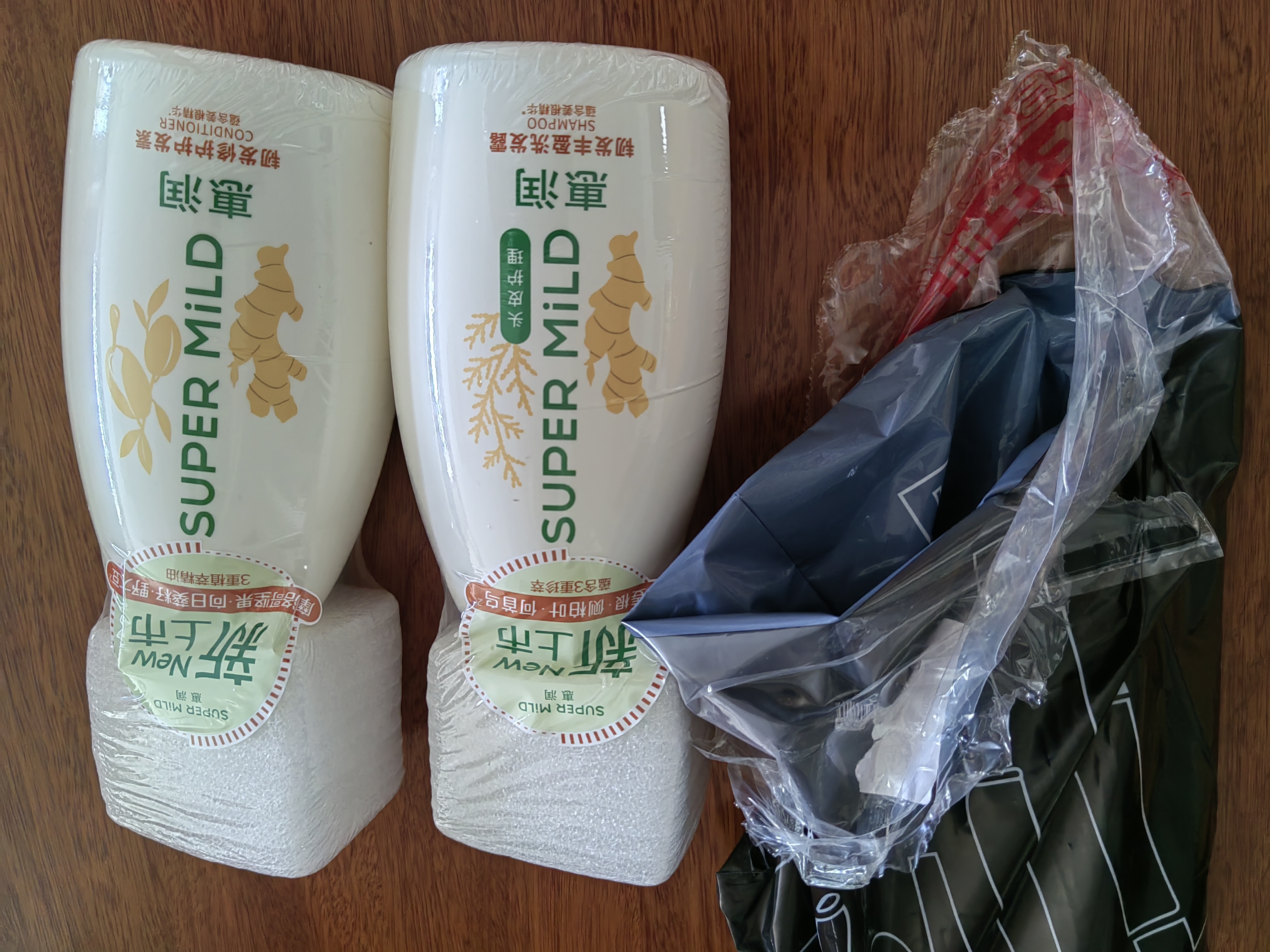 惠润（SUPER MiLD）韧发丰盈洗发露600ml+韧发修护护发素600ml生姜洗护套装自营 实拍图