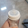 贝亲（Pigeon）奶嘴 自然实感宽口径第三代奶嘴 宝宝吸奶嘴 硅橡胶启衔3代奶嘴 贝亲自然离乳吸嘴（12月+）BA152 宽口径 实拍图