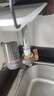 美的（Midea）净水器水龙头过滤器家用自来水滤水器直饮前置过滤器厨房卫生间通用除水垢除余氯双出水可清洗滤芯 一机三芯【两年免换滤芯】 实拍图