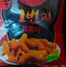九日韩国进口红炒年糕条辣炒空心脆薯条网红炸鸡零食休闲即食100g 实拍图