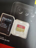 闪迪（SanDisk）128GB TF(MicroSD)内存卡4K极速金卡A2 V30 U3兼容大疆Pocket3/4P/Action 6运动相机/无人机存储卡 实拍图